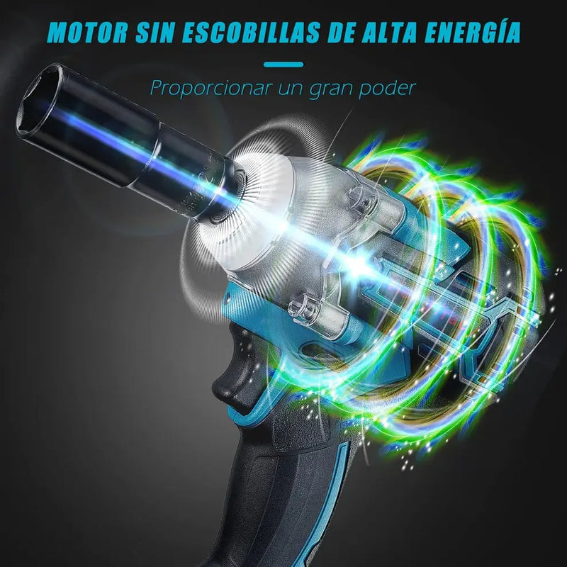 Pistola De Impacto a Batería + 1 BATERIA EXTRA DE REGALO