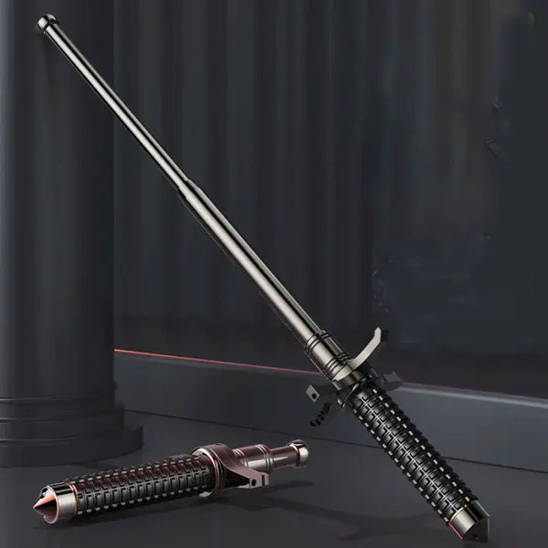 Baston Autodefensa ShockGuard - En Metal y Acero Inoxidable