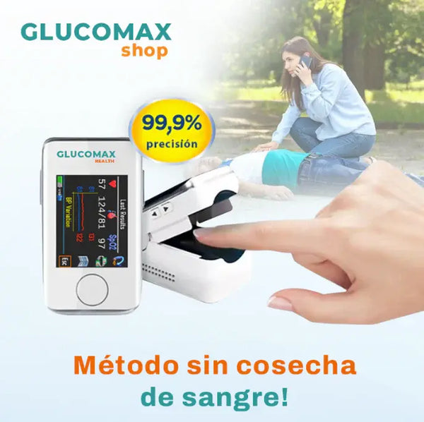 Medidor Láser No Invasivo GlucoMax™ [PRECISIÓN DEL 99,9%]